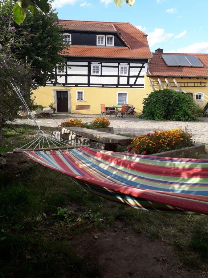 SPREEHOF Göbeln Apartman Großdubrau Kültér fotó