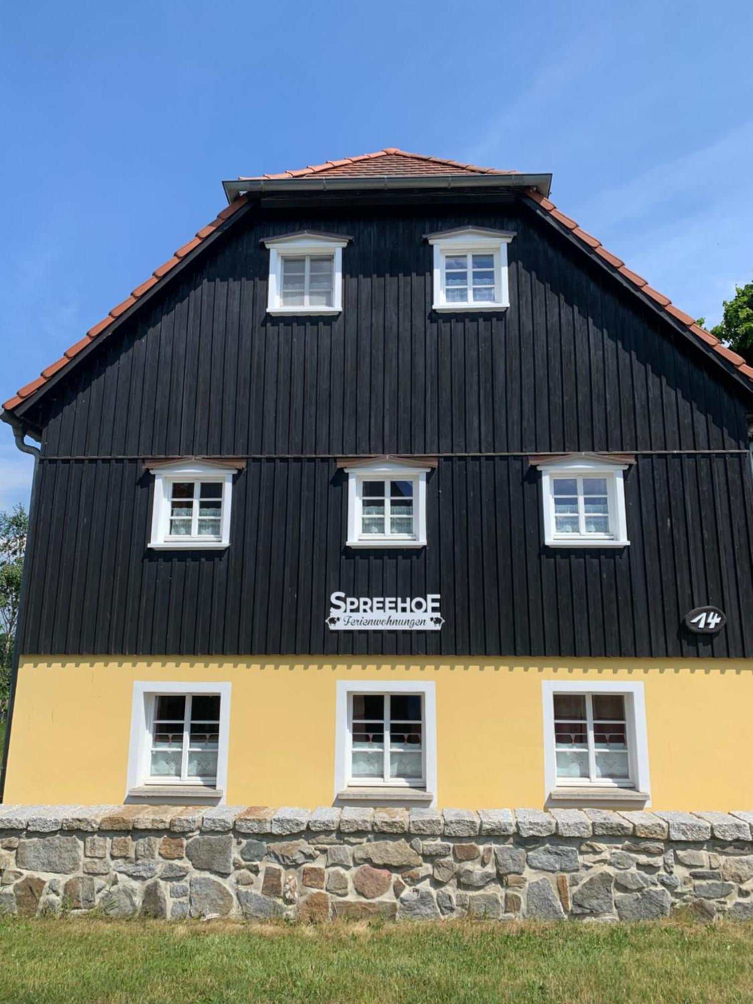 SPREEHOF Göbeln Apartman Großdubrau Kültér fotó